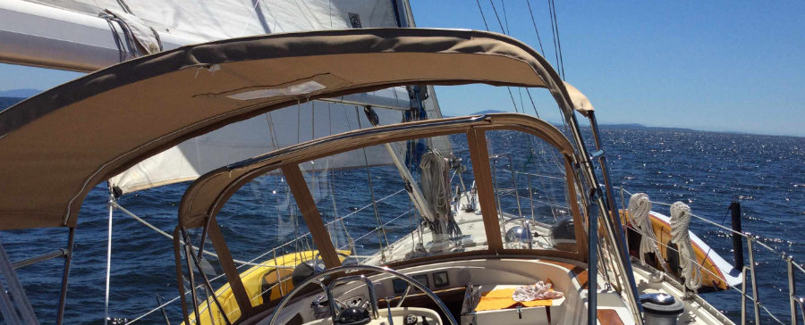 S/V Breaking Away, Strait of Georgia